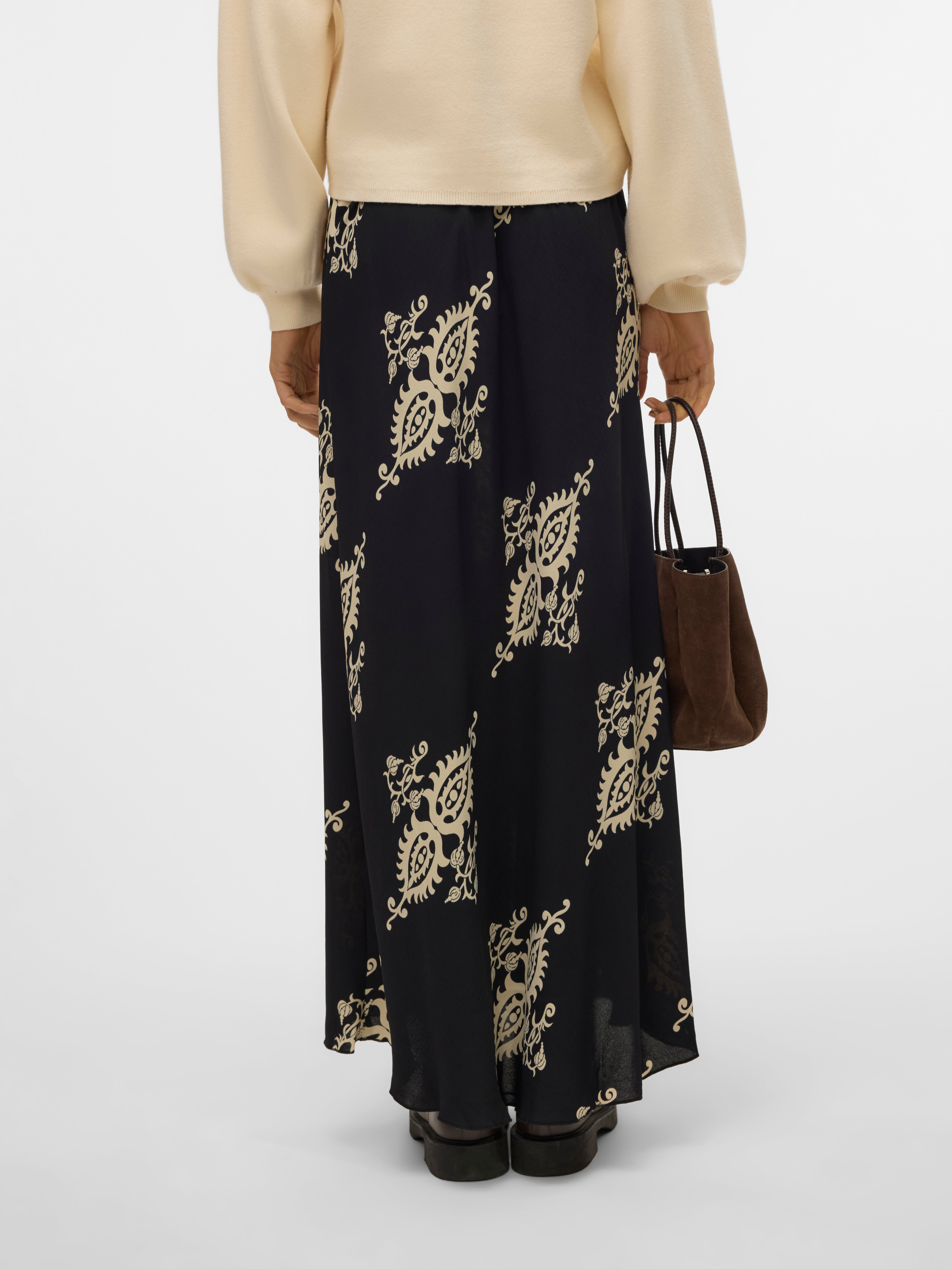 VMQUE Hohe Taille Langer Rock