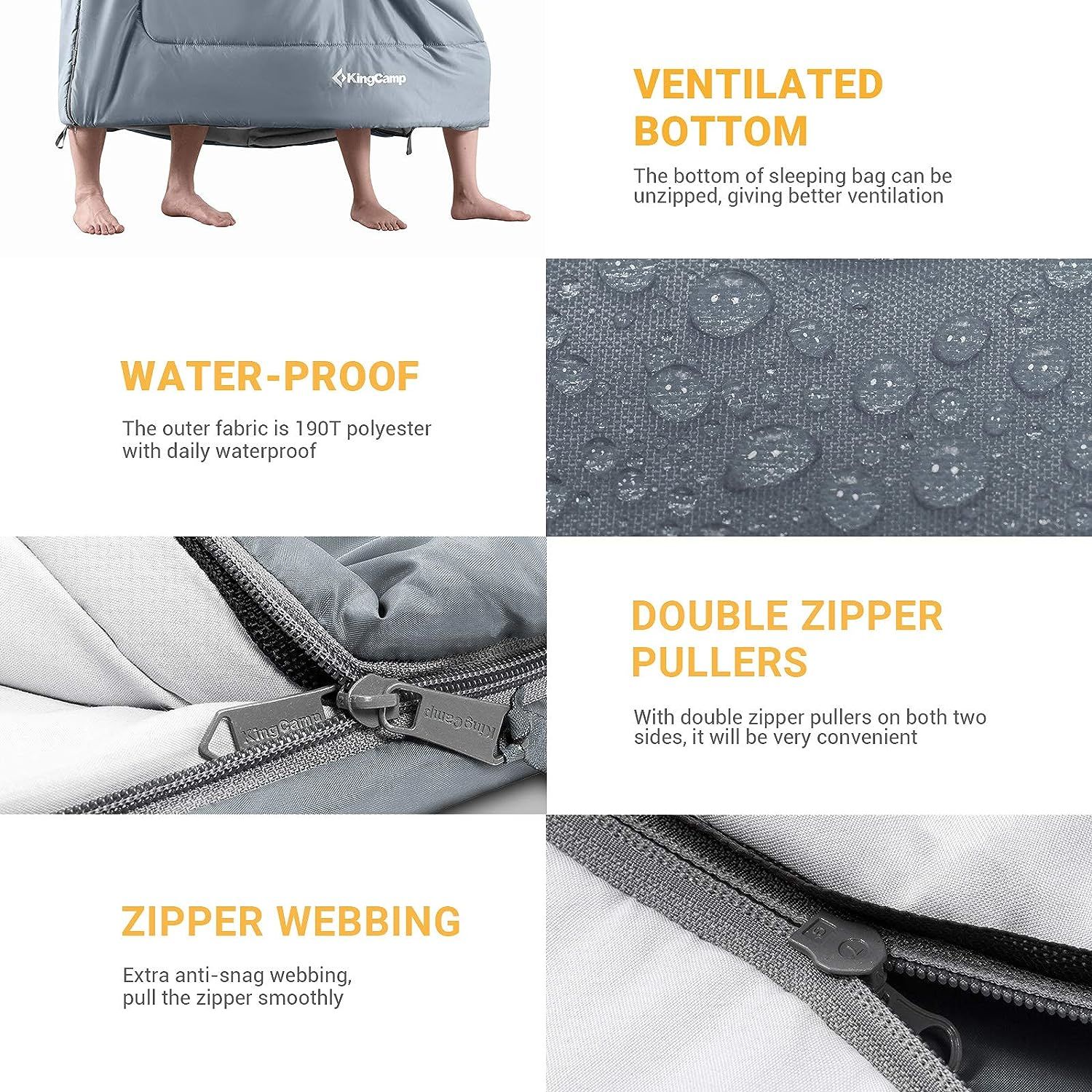 KingCamp OXYGEN 250D Double Schlafsack