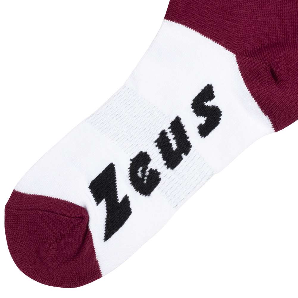 Zeus Calza Energy Stutzen Weinrot