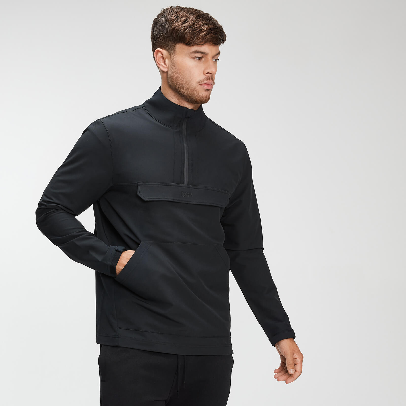 Anorak Essential pour hommes – Noir