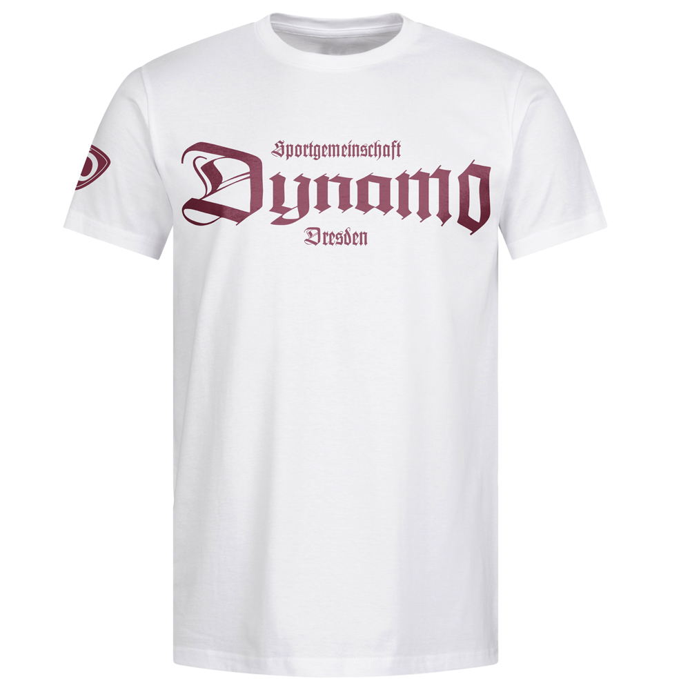 Herren T-Shirt old school weiß