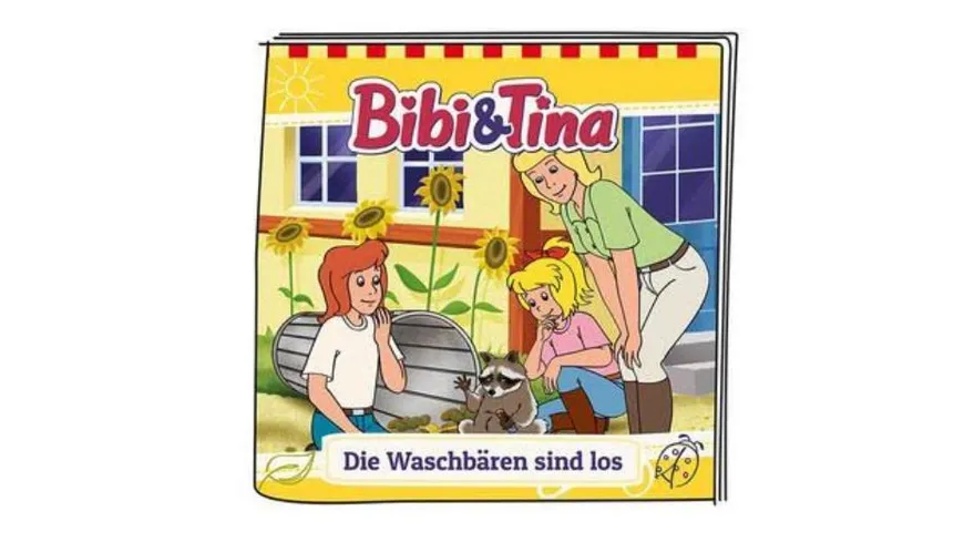 tonies - Hörfigur für die Toniebox: Bibi & Tina: Die Waschbären sind los