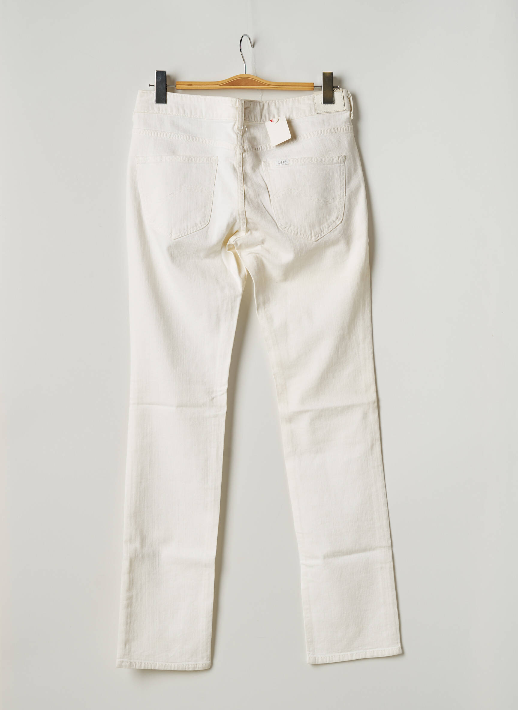 Lee Jeans Coupe Droite Femme couleur blanc