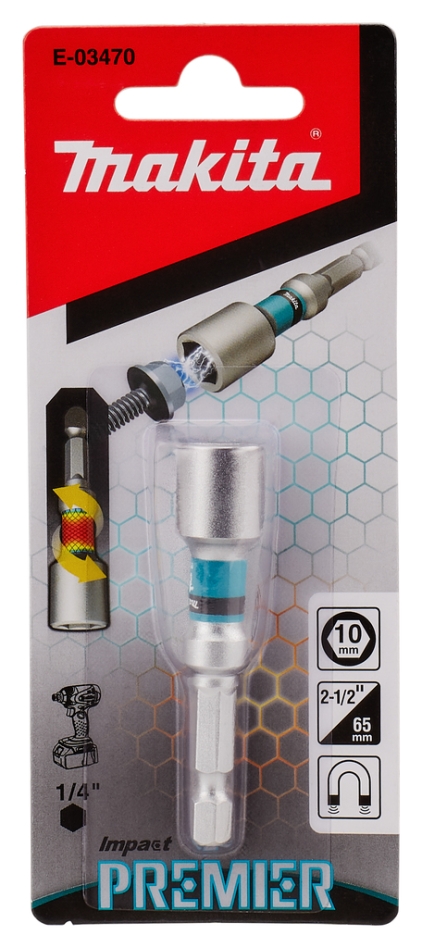 Makita Accesorii E-03470 Dop 10 x 65 mm XTT Impact Premier
