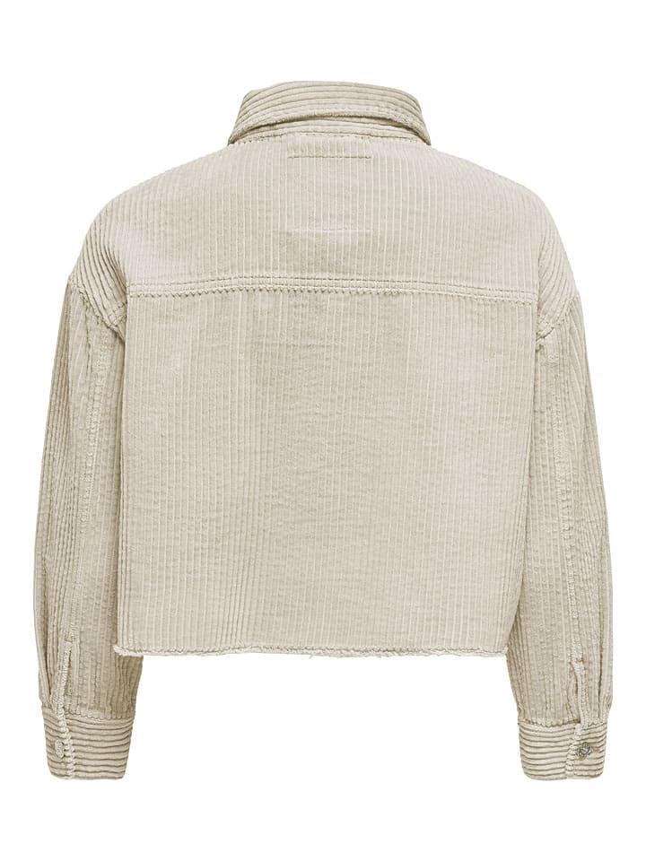 ONLY Jeansjacke in Beige günstig kaufen