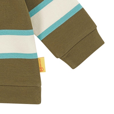 Sweatshirt, khaki für Jungs