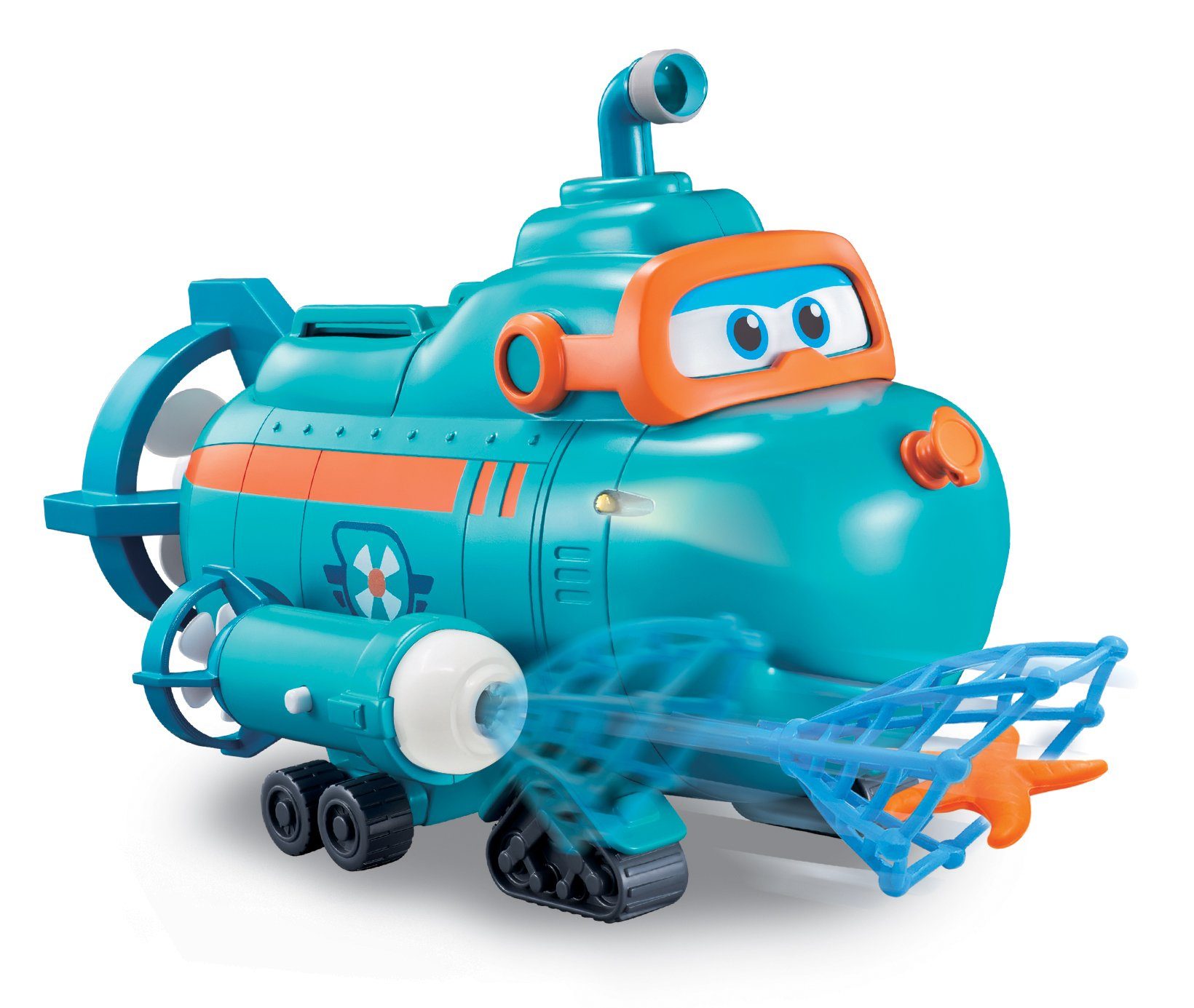 Alpha Group Merchandise-Figur Super Wings EU730809 - Transformations-Fahrzeug Wild Team Buddy, ca. 22 cm große Spiel-Figur für Kinder, verwandelbares Bade- und Wasserspielzeug mit Funktionen, wasserdicht