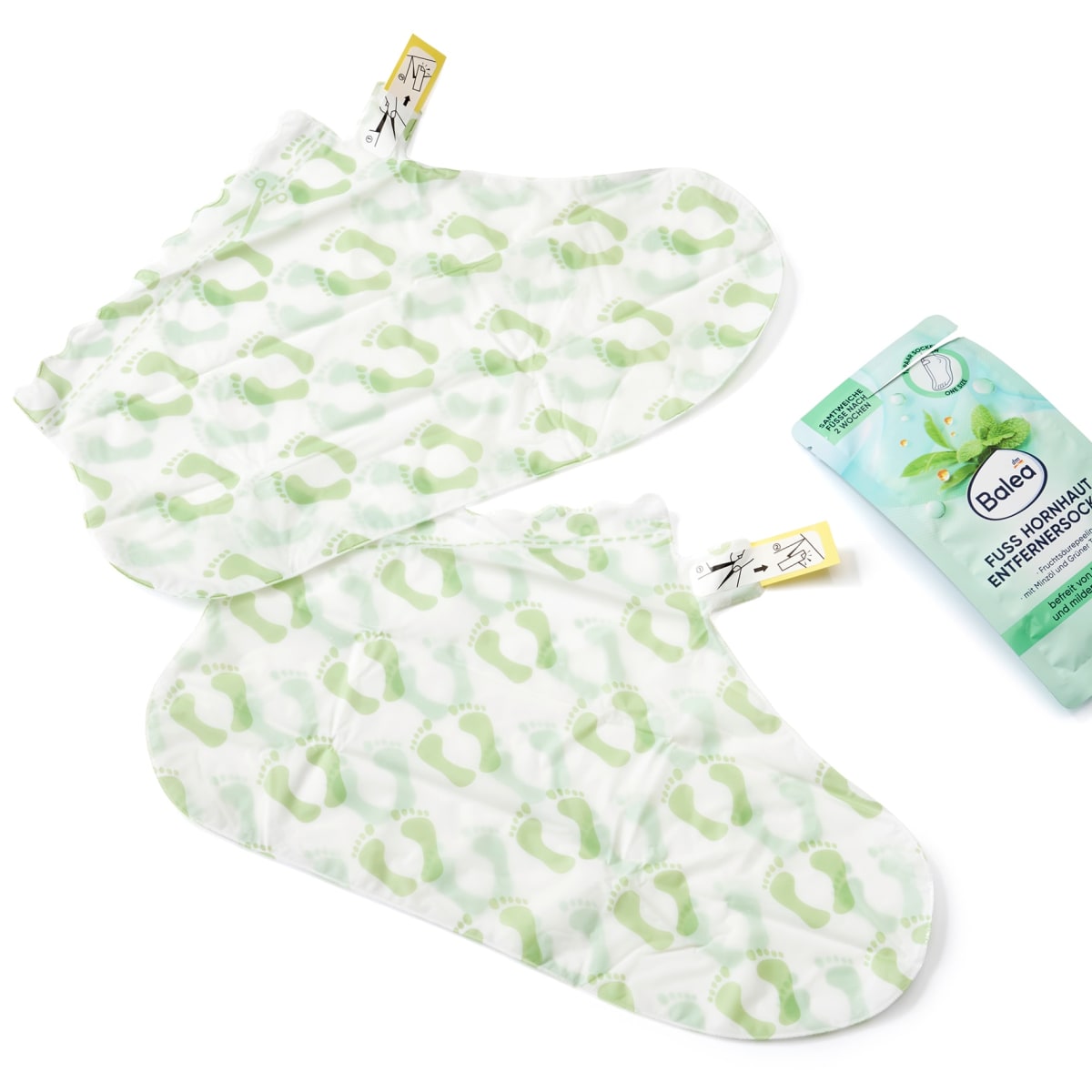 Fußmaske Socken Hornhaut Entferner (1 Paar), 2 St