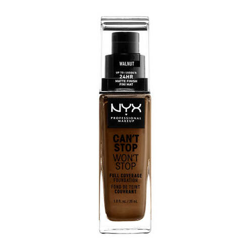 NYX Professional Makeup Can't Stop Won't Stop Full Coverage Foundation, мушкатни орашчић 30 мл