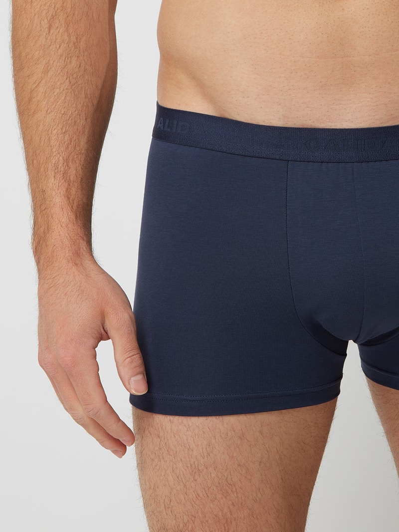 Trunks aus Single Jersey im 3er-Pack Modell 'Natural Benefit' in türkis