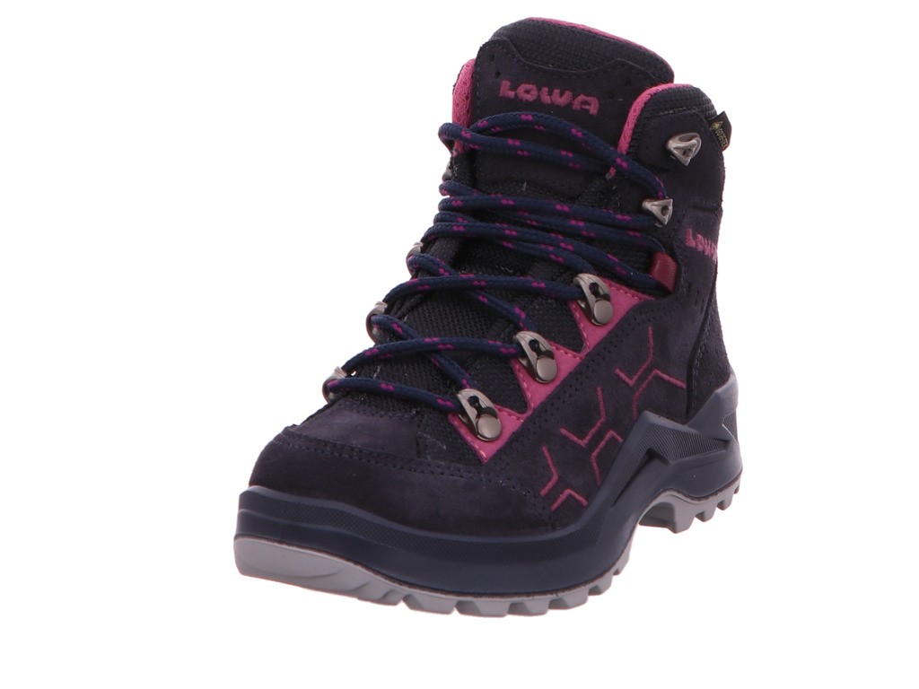 LOWA Mädchen Halbschuhe blau KODY EVO GTX MID JUNIOR