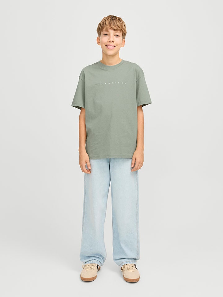 JACK & JONES Junior Shirt in Grün günstig kaufen