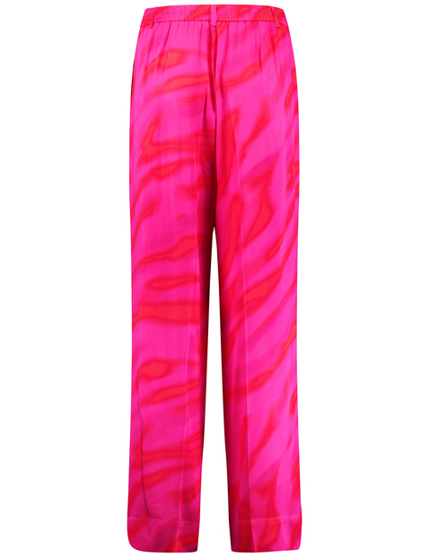 Palazzohose aus edlem Satin
