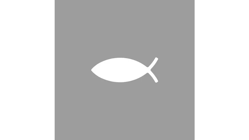 Rayher Motivstanzer Fisch 2,54cm ø