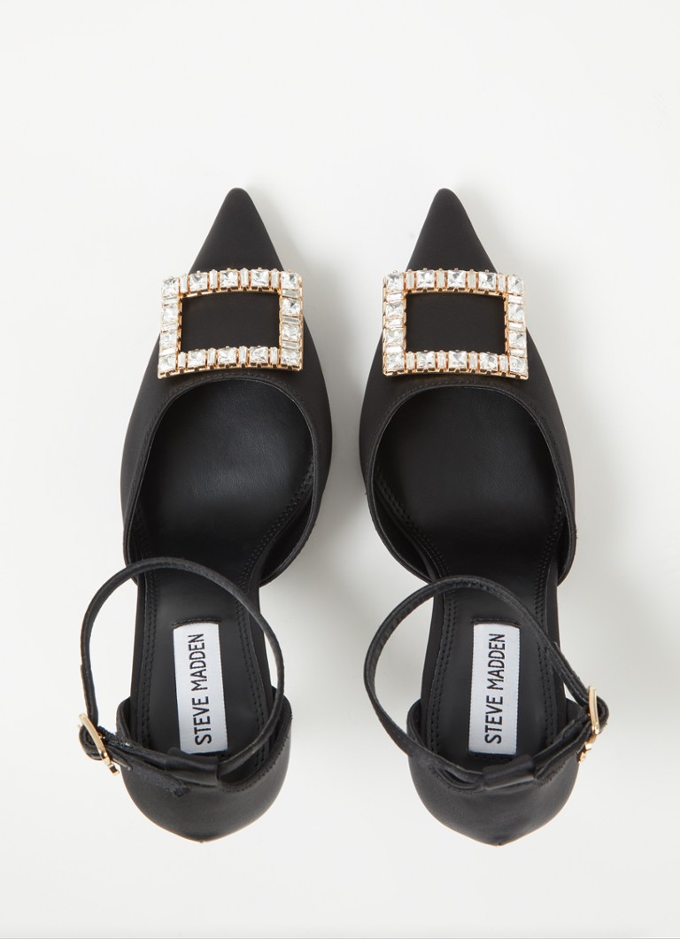 Steve Madden Accession sandales ar rhinestones akmentiņiem