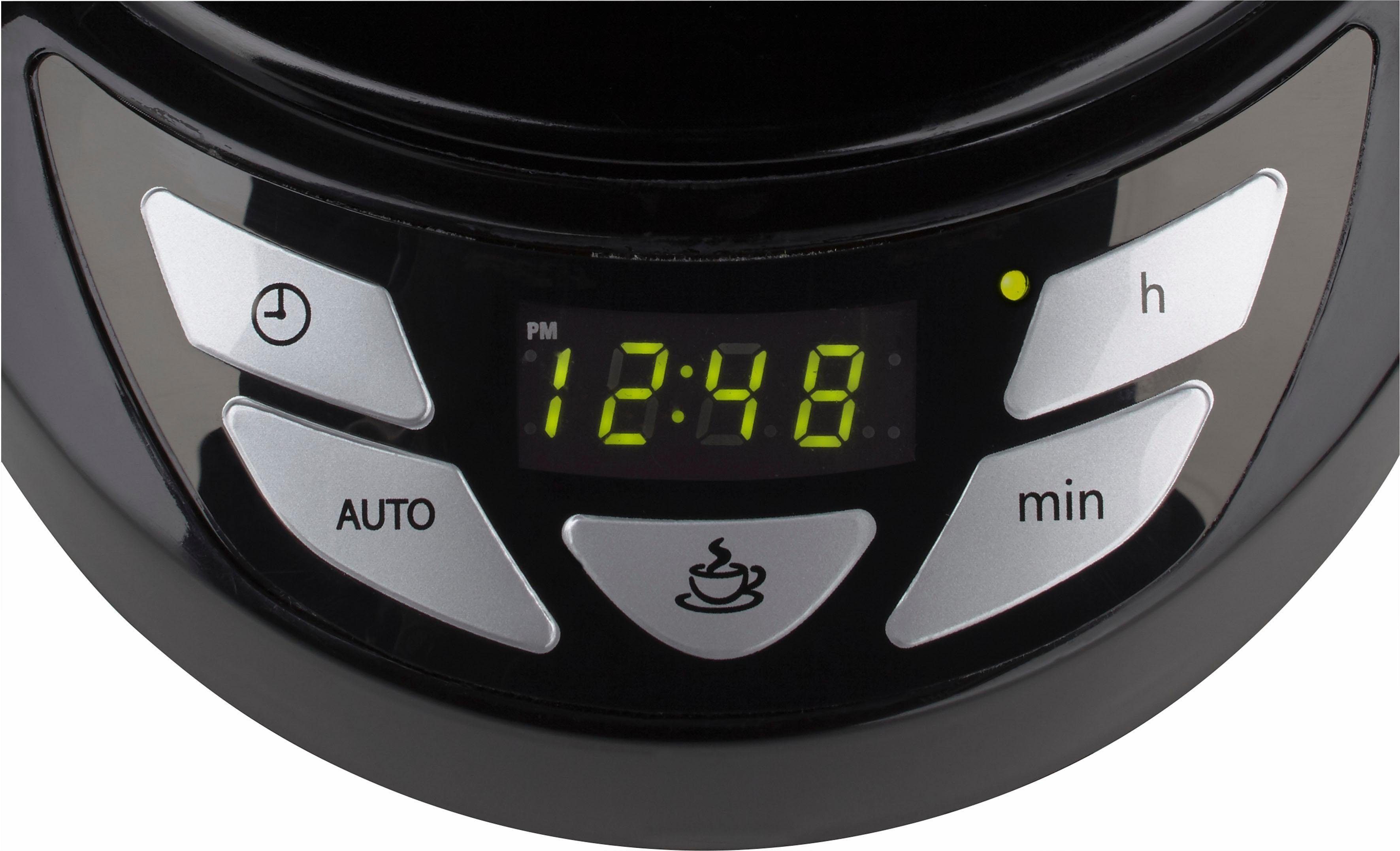RUSSELL HOBBS Filterkaffeemaschine 22620-56 Textures Plus, 1,25l Kaffeekanne, Papierfilter 1x4