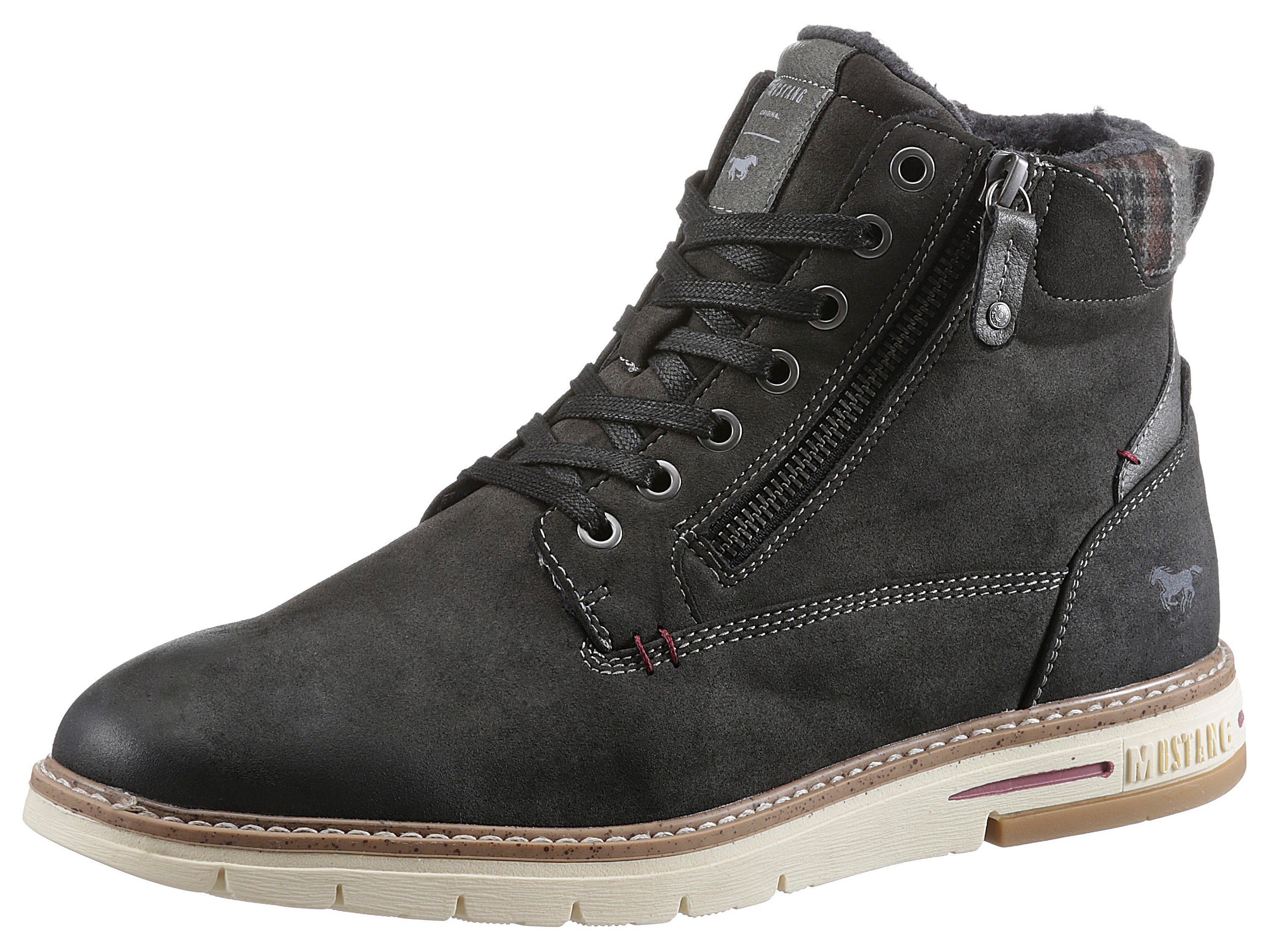 Mustang Shoes Winterboots mit praktischem Außenreißverschluss