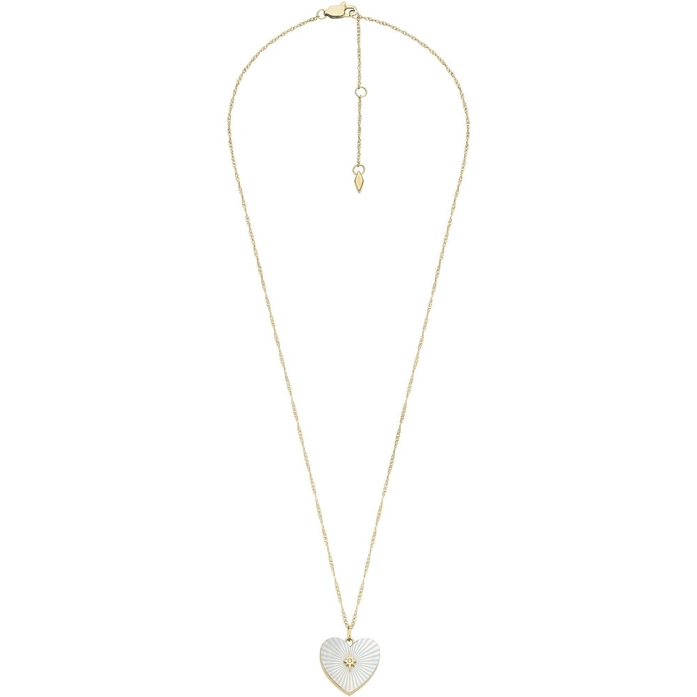 Fossil Chaînette Acier inoxydable collier
