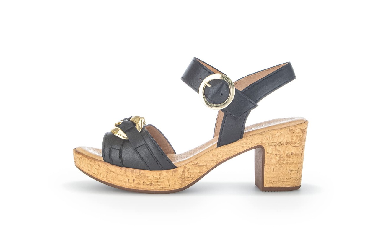 GABOR Klassische Sandalen schwarz