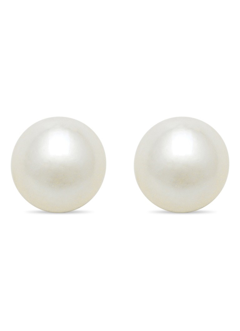 Diamond Point Yellow Gold Earrings Riviera