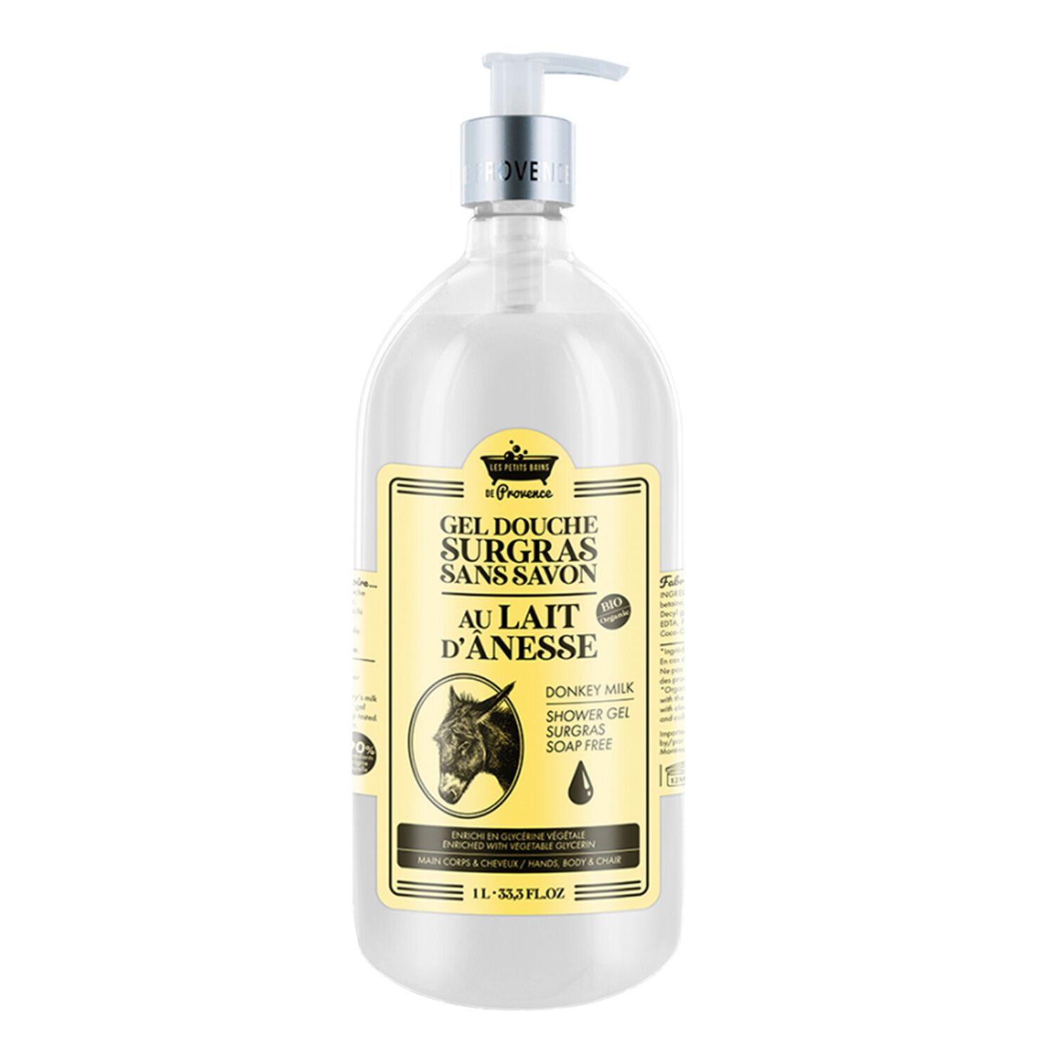 Les Petits Bains de Provence Gel Douche Lait d'Anesse