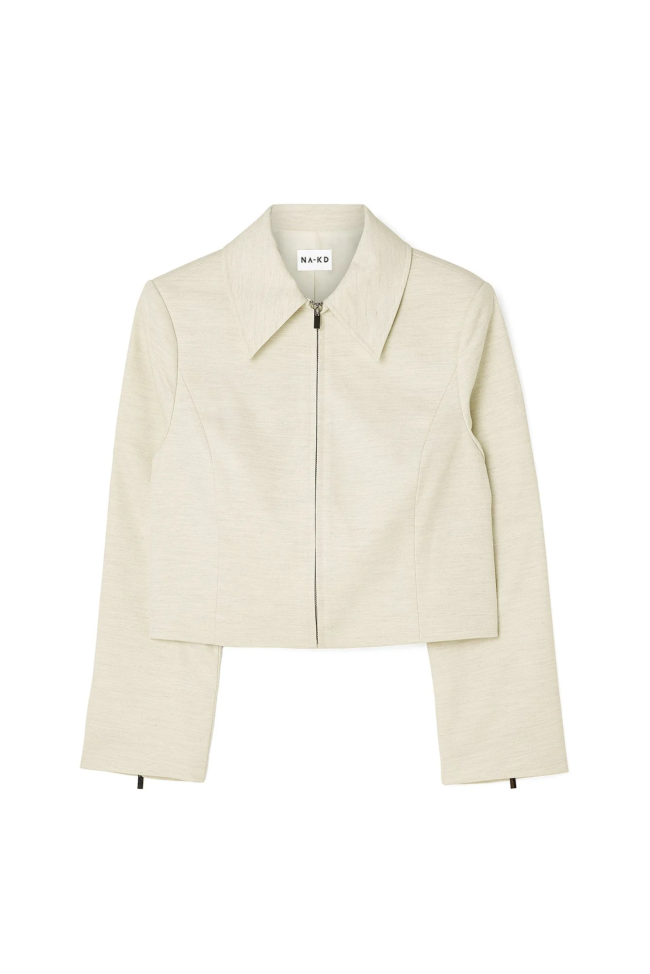 Jacke mit Reißverschlussdetail