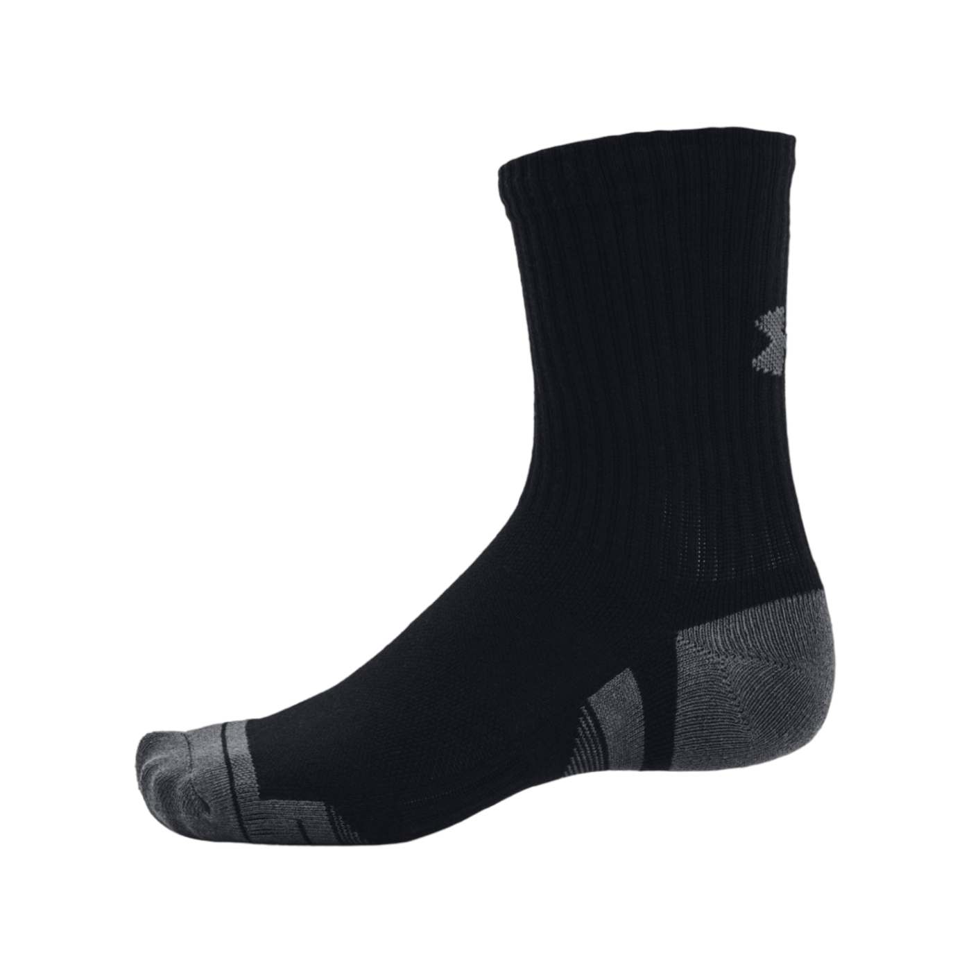 Under Armour Performance 3P Mid Socken Schwarz