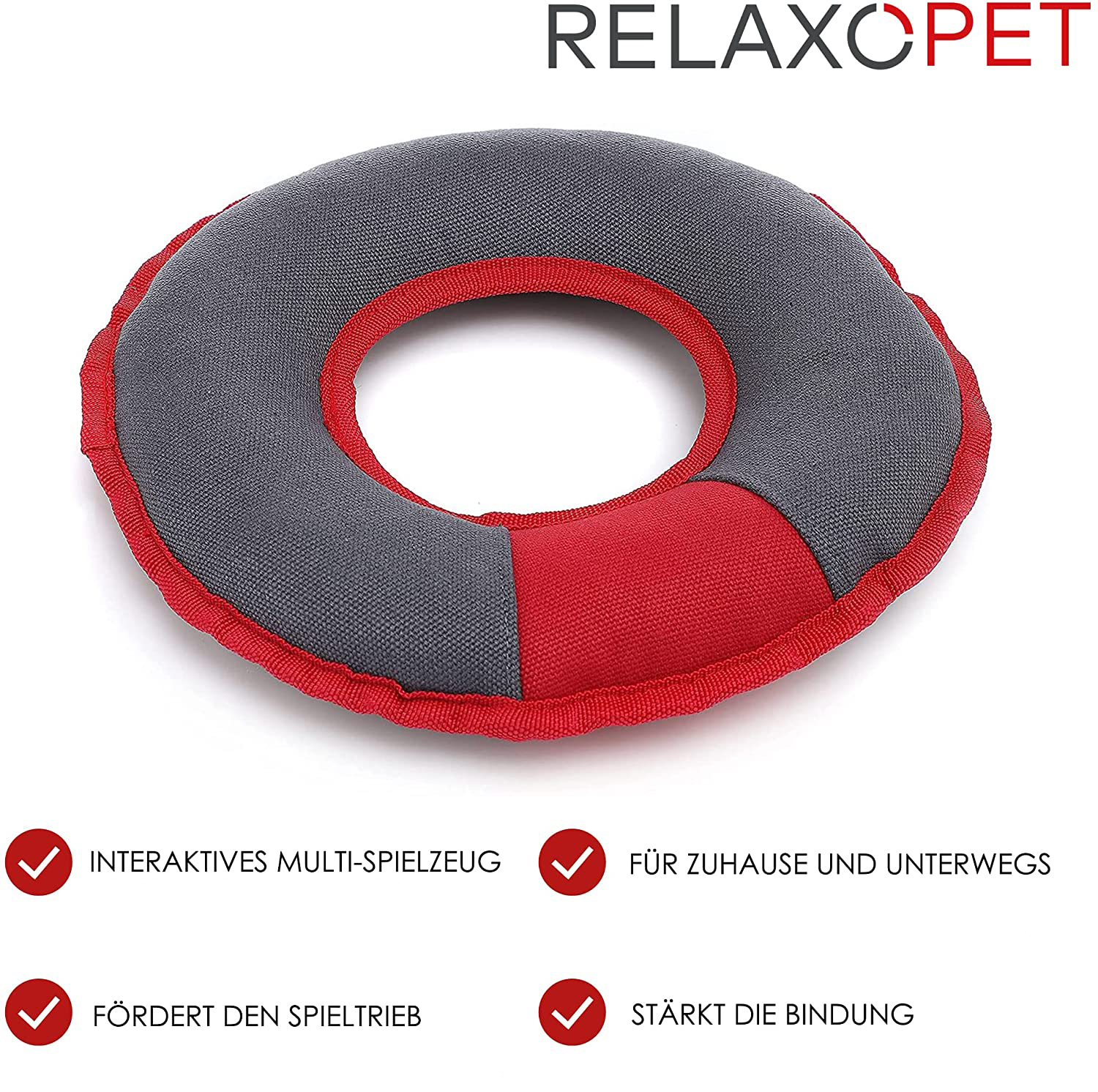 RelaxoPet Frisbees & Wurfspielzeug RelaxoPet PLAY Multi-Ring