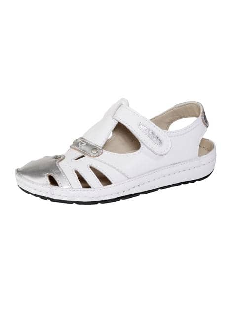 Klettslipper in zweifarbiger Optik