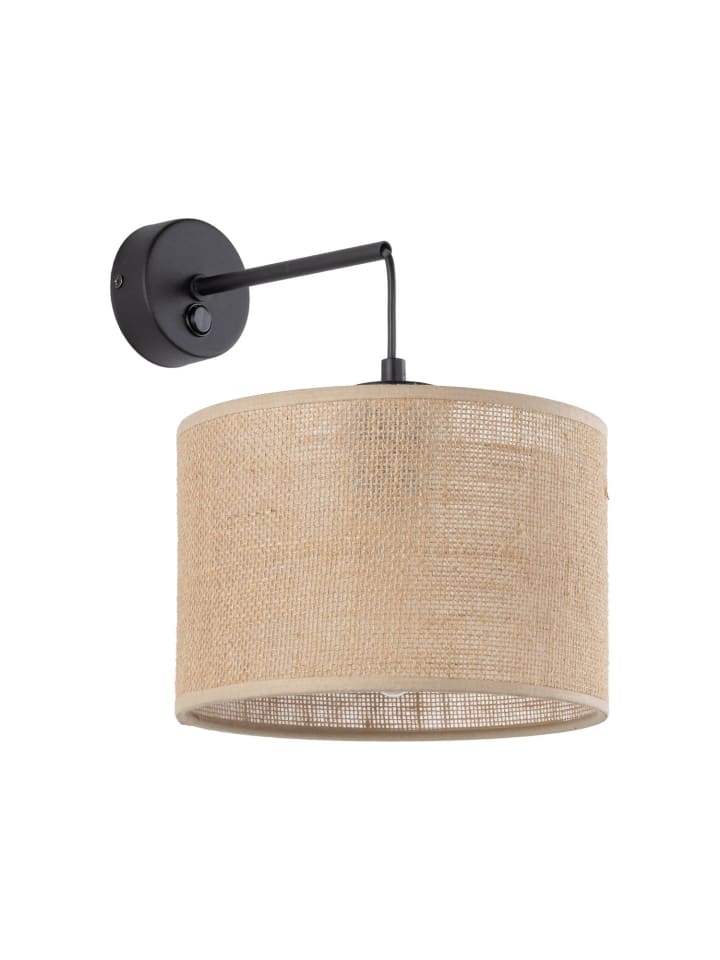 Licht-Erlebnisse Wandlampe in Schwarz Braun günstig kaufen onesize