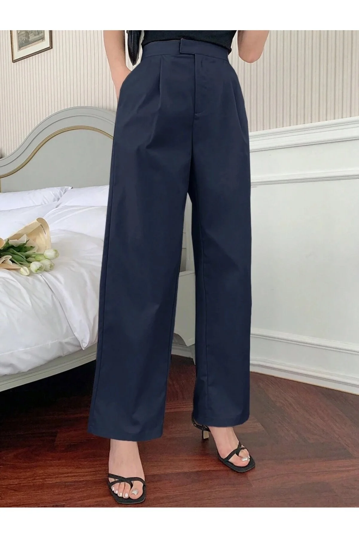 MOONBULL  Hose - Dunkelblau - Straight