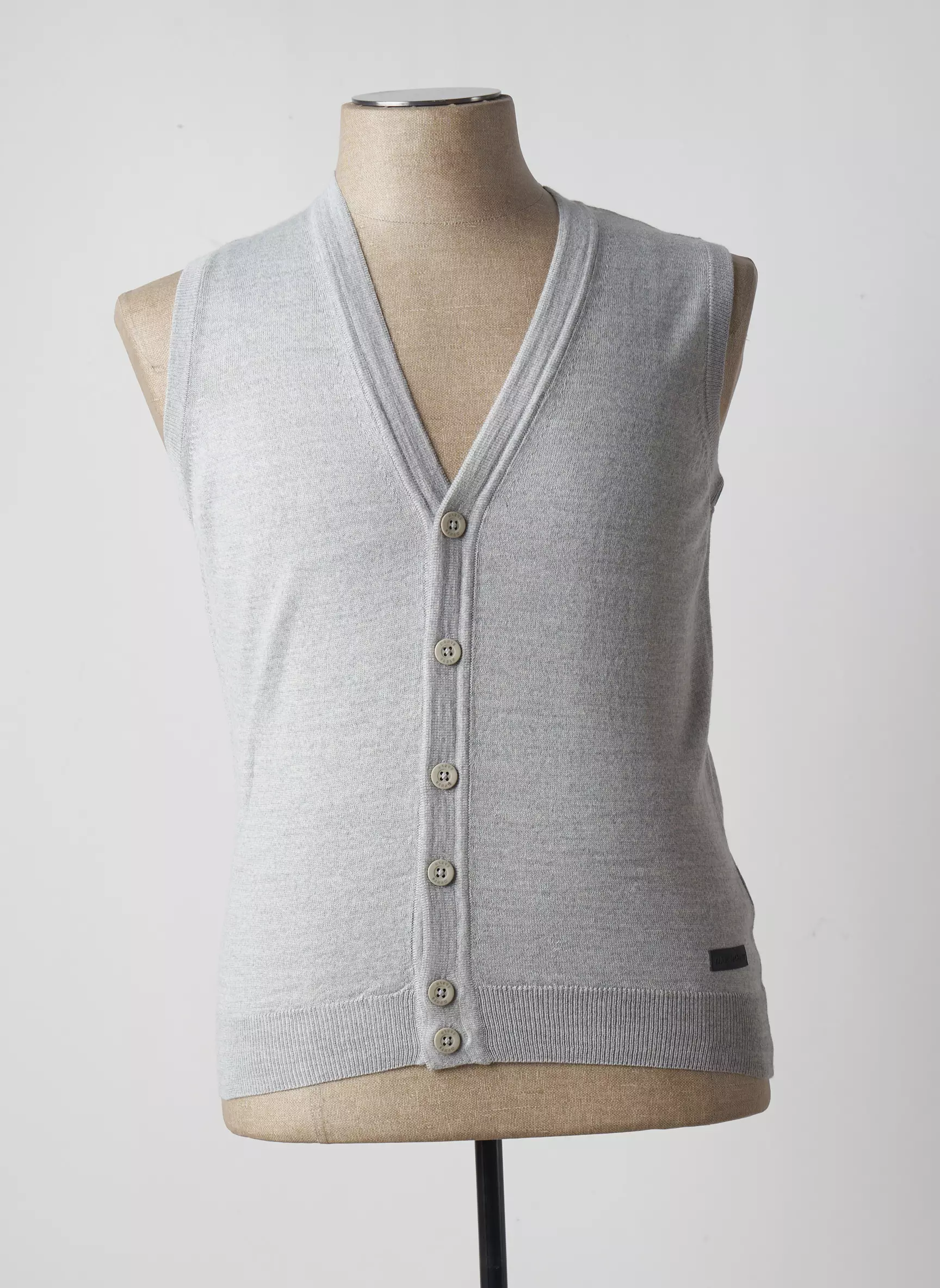 Monte Carlo Gilet Homme couleur gris