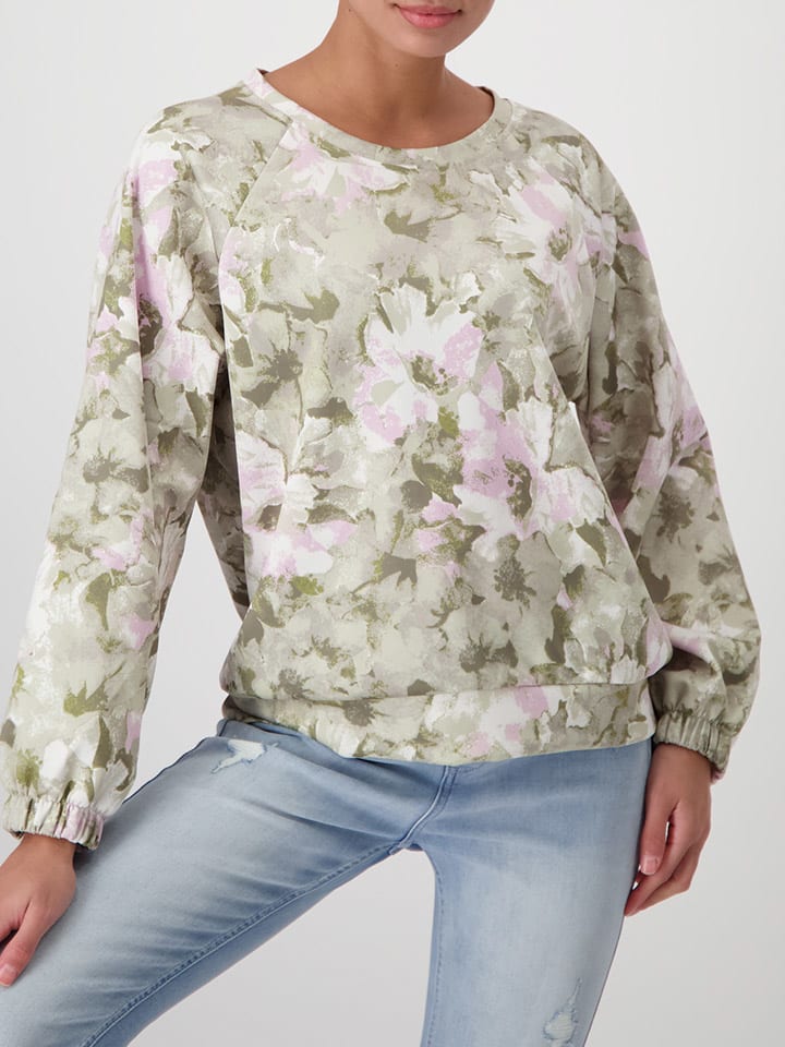 monari Sweatshirt in Grün günstig kaufen