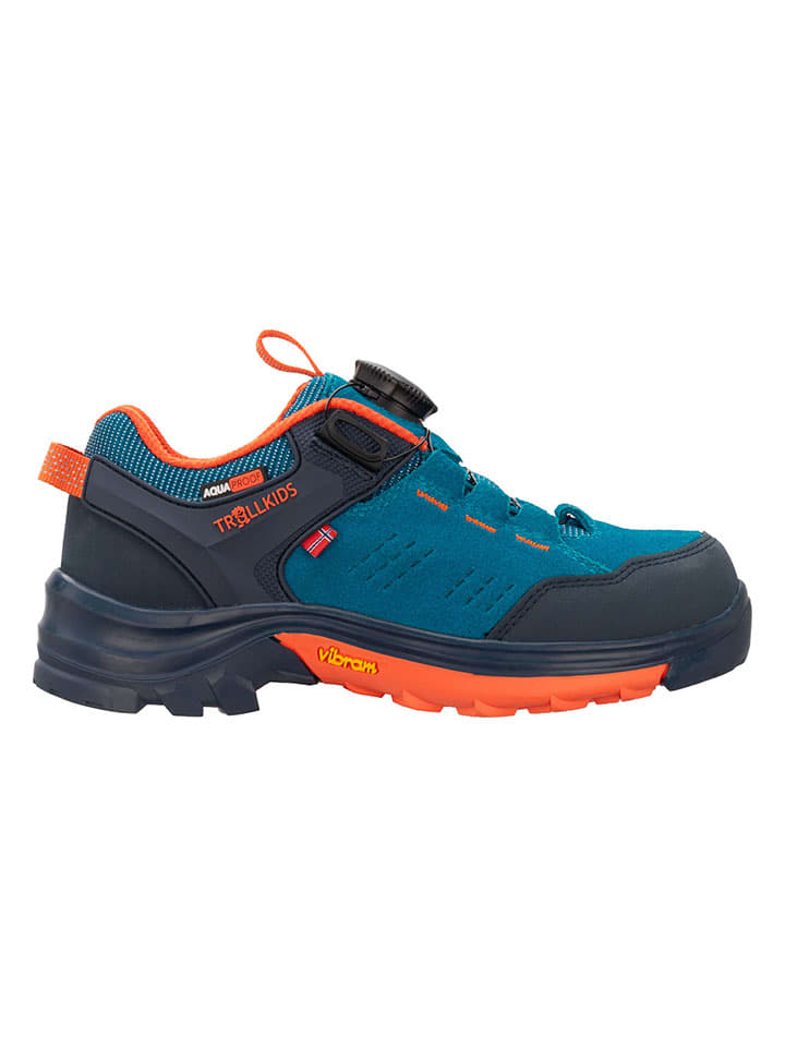 Trollkids Leder-Wanderschuhe 