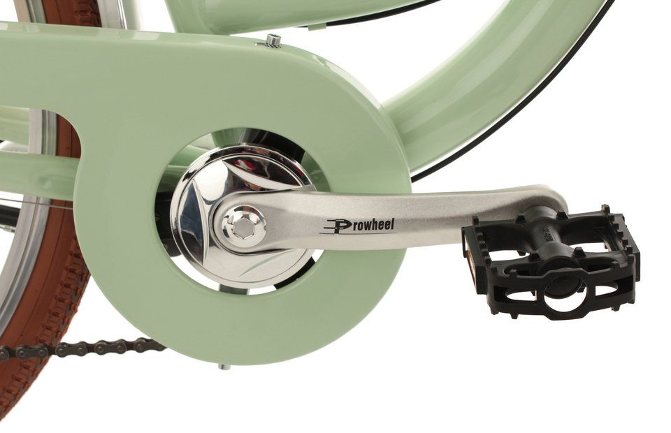 KS Cycling Cityrad Eden, 6 Gang Shimano Tourney RD-TZ 50 Schaltwerk, Kettenschaltung