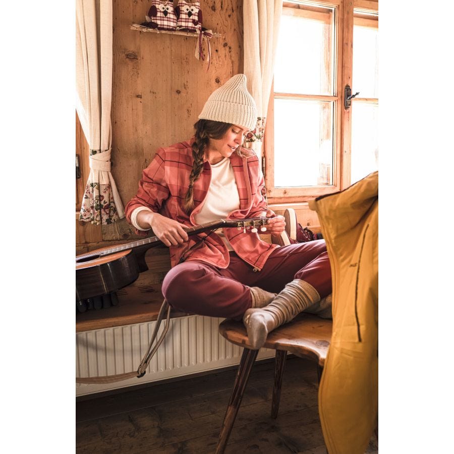 Lange Wollsocken Damen Herren