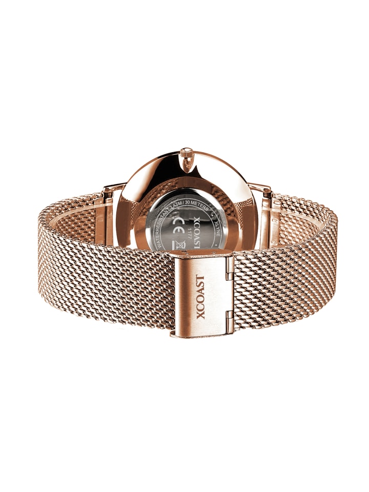 XCOAST Armbanduhr Meridium in Rosa / Schwarz günstig kaufen onesize