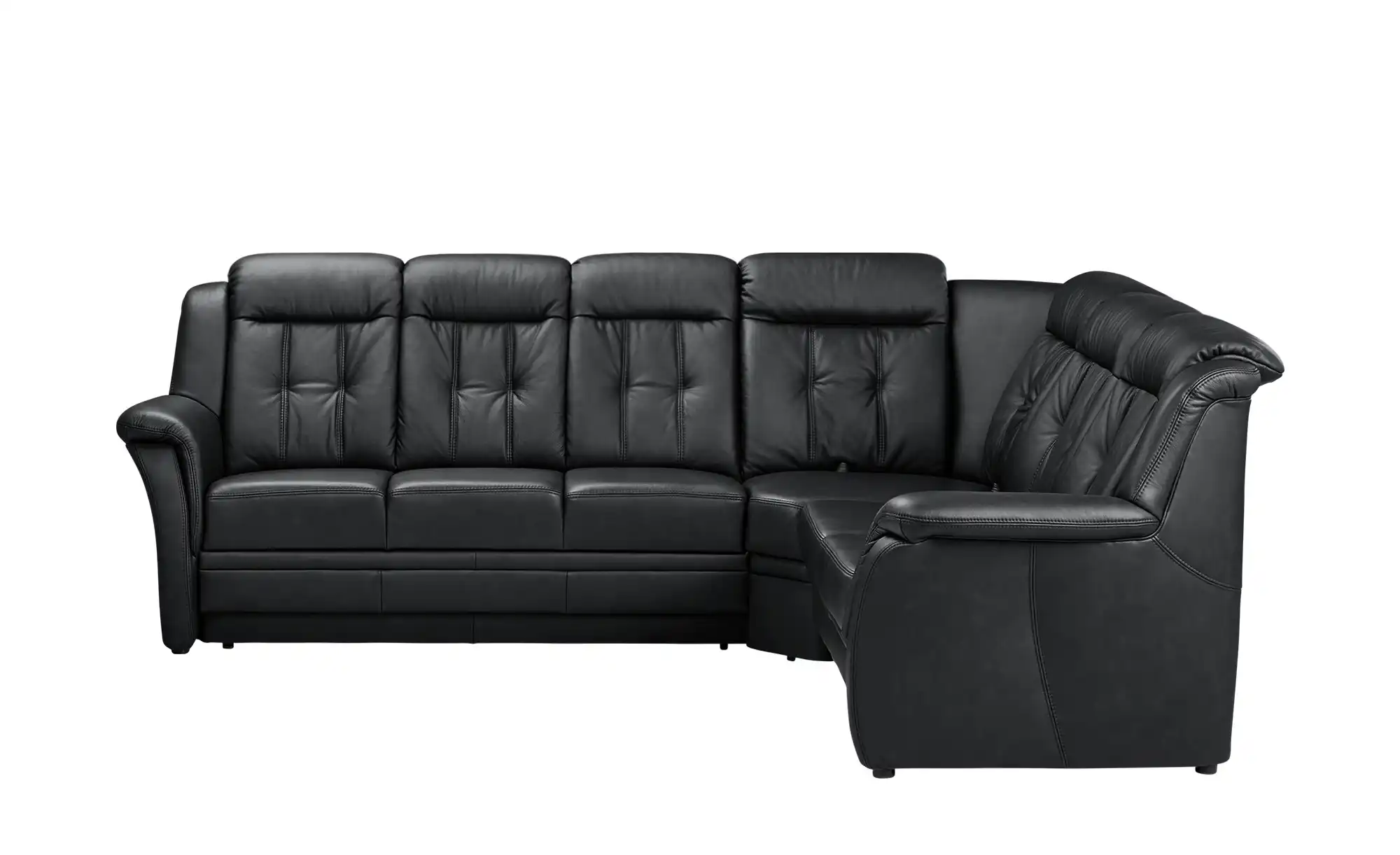 Polstermöbel Oelsa Komfort-Ecksofa aus Leder Andorra