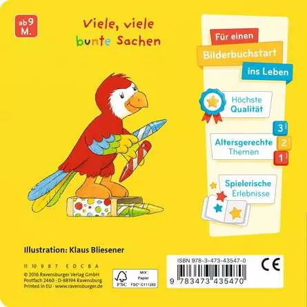 Mein erstes Gucklochbuch: Farben
