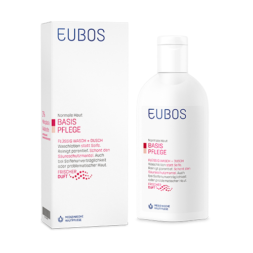 EUBOS FLÜSSIG rot m.frischem Duft  200 ml  Flüssigkeit