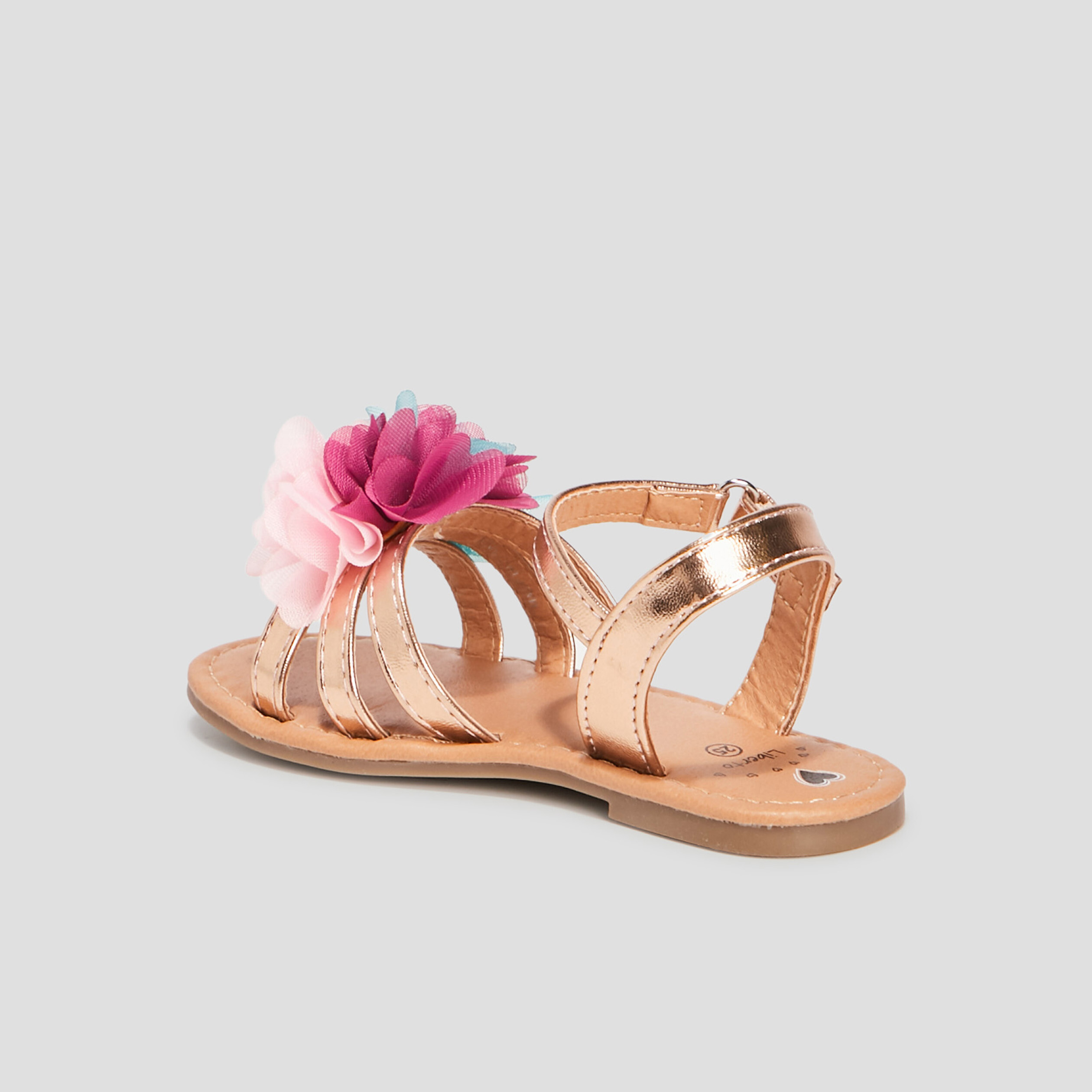 Sandales Liberto rose champagne fille | La Halle