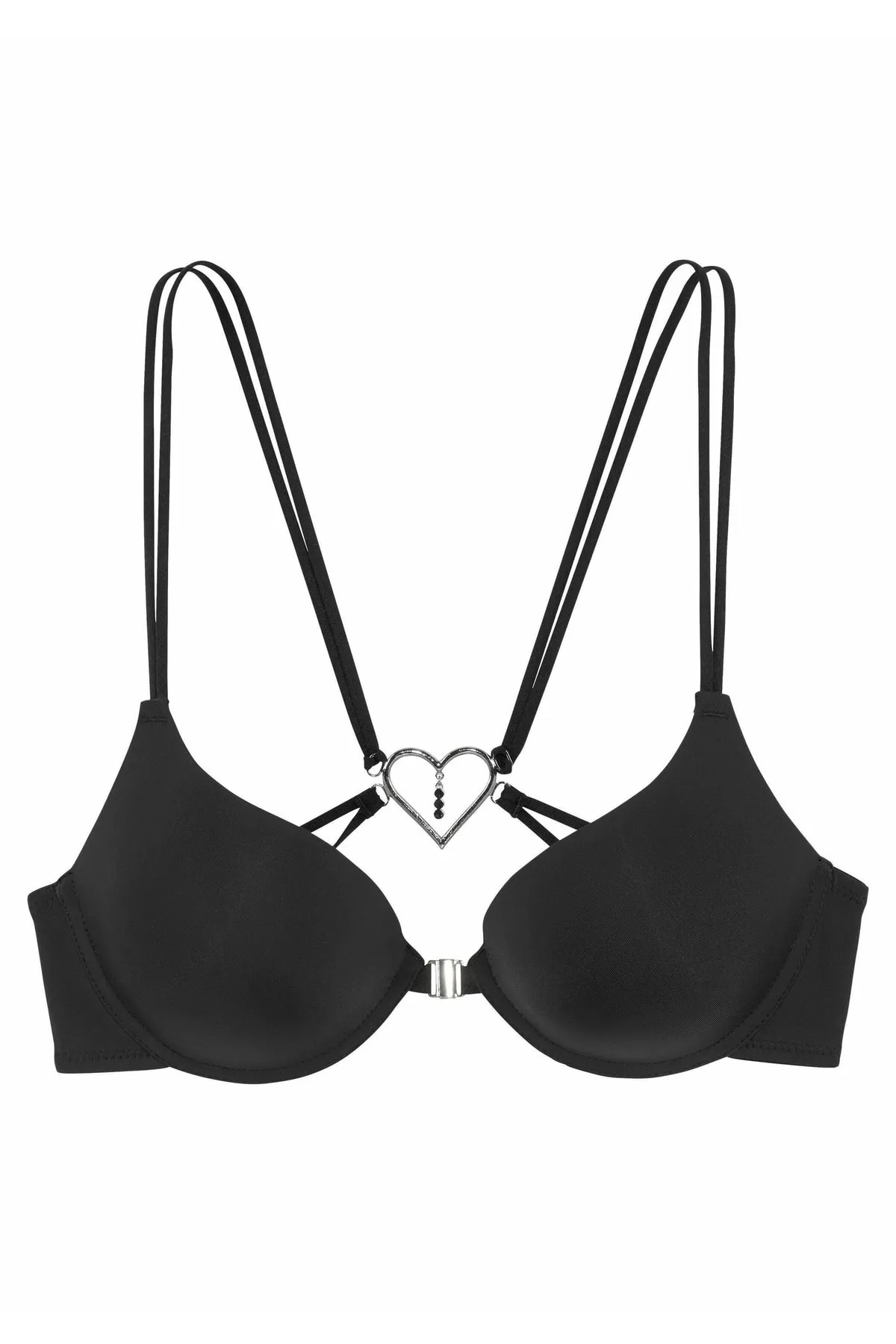 LASCANA  BH - Schwarz - Unifarben