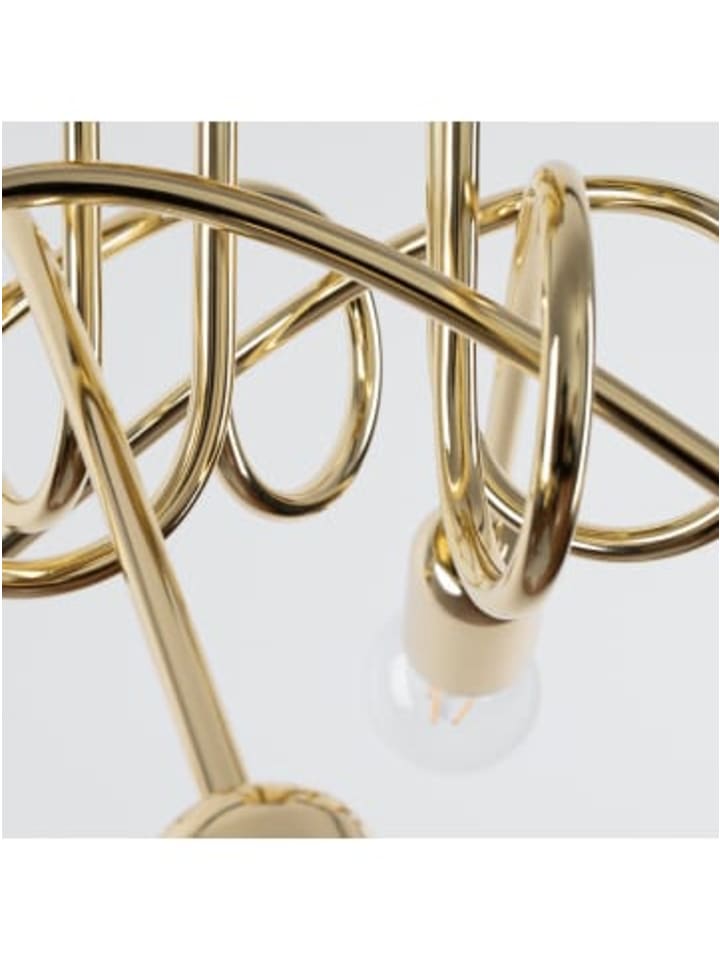 Nice Lamps Kronleuchter KNOT 5 glanzgold H 125 günstig kaufen onesize