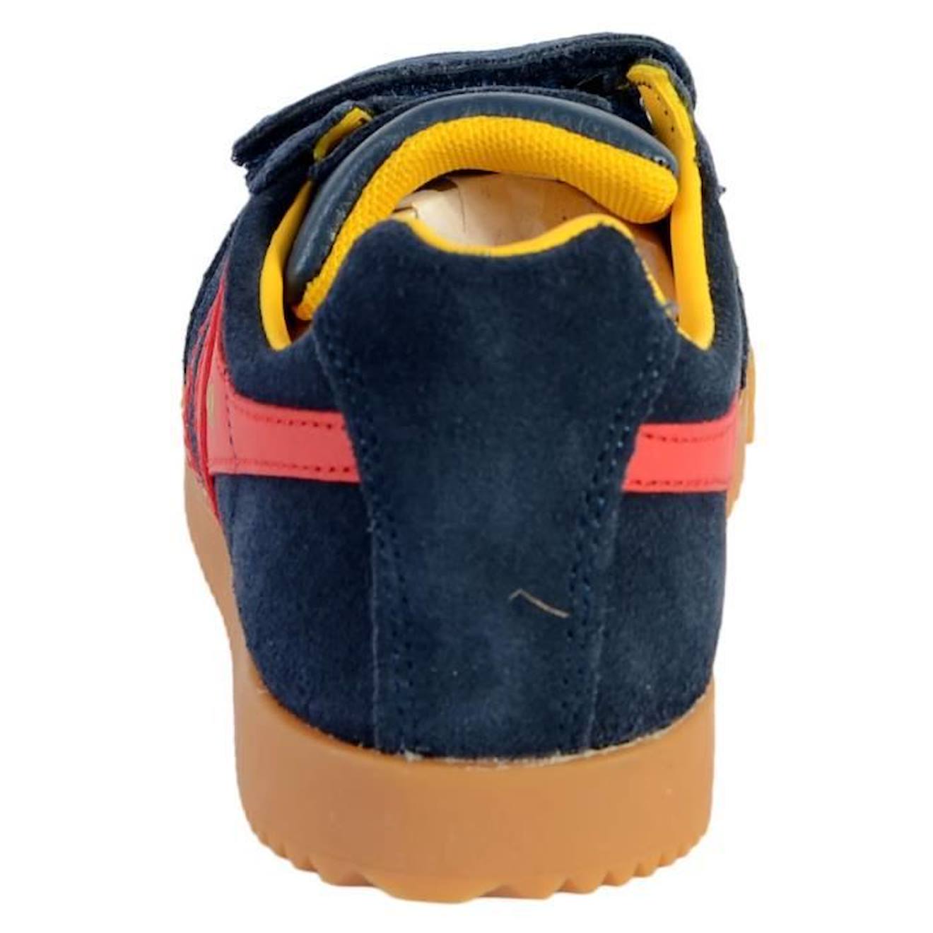 Basket Gola Enfant Harrier Velcro bleu