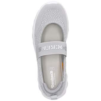 Dockers Spangenballerina in grau