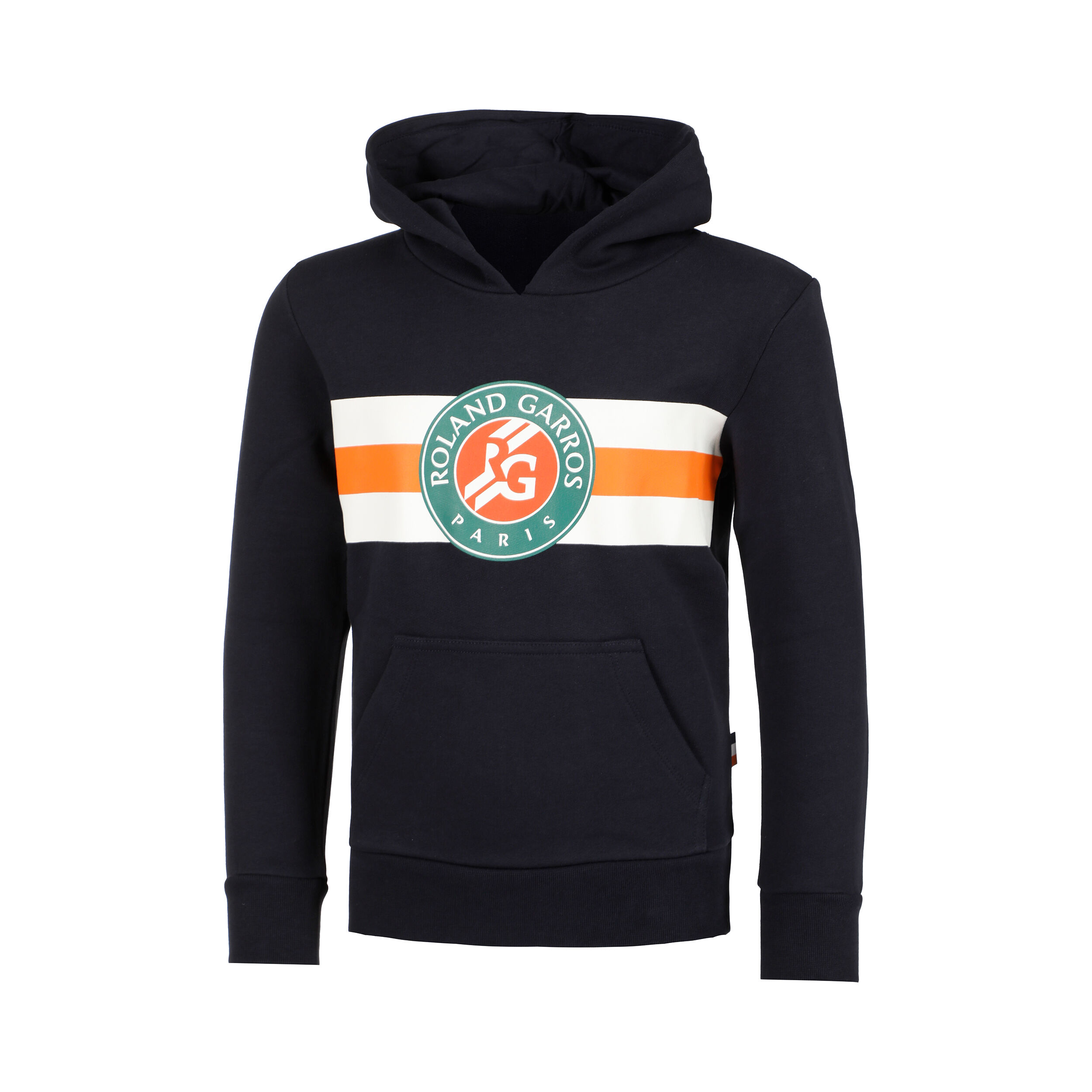 Roland Garros Stripe Hoody Kinder - Dunkelblau