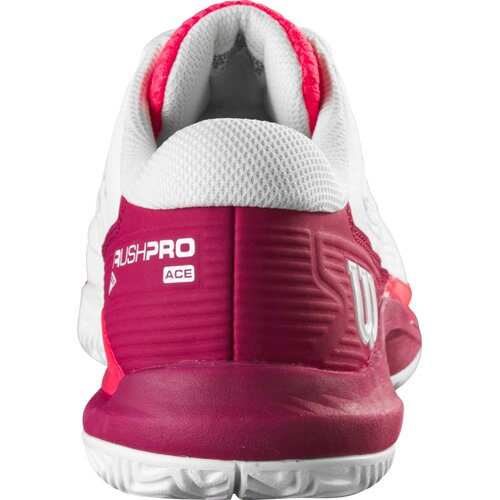 KINDER TENNISOUTDOORSCHUHE RUSH PRO ACE JR WH/BEET R