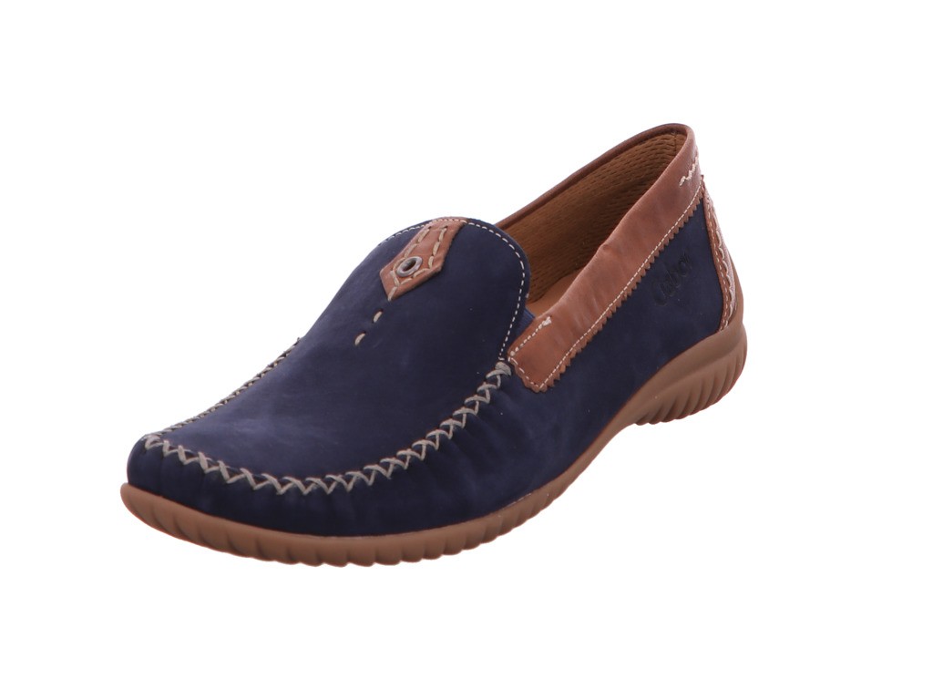 GABOR Sportliche Slipper blau