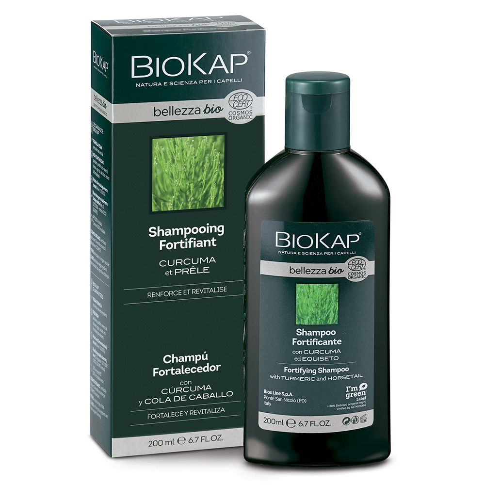 biokap SHAMPOOING FORTIFIANT BELLEZZA BIO SHAMPOOING BIO RENFORCE ET REVITALISE