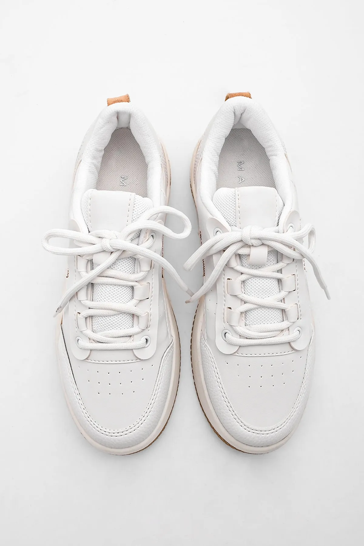 Marjin  Sneaker - Weiß - Flacher Absatz